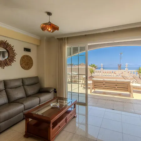 Mirador Del Atlantico With Heated Pool Villa Puerto de Santiago