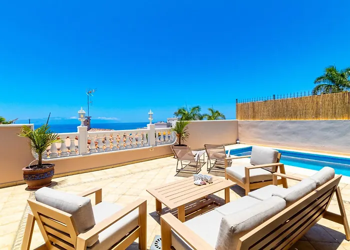 Mirador Del Atlantico With Heated Pool * Puerto de Santiago (Tenerife)